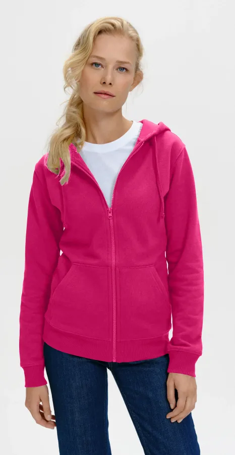 Naiste kapuutsiga dressipluus, lillakas Naiste kapuutsiga dressipluus, lillakas