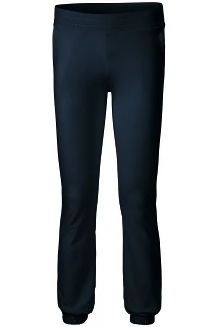 Daamide taskutega dressipüksid - tumesinine, M