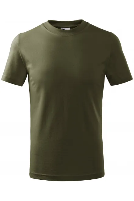 Laste lihtne T-särk - military, 110 cm / 4 aastat