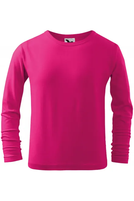 Laste pikkade varrukatega T-särk - vaarikas, 158 cm / 12 aastat