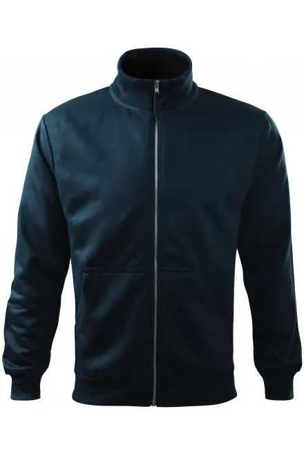 Lihtne meeste dressipluus ilma kapuutsita - tumesinine, XL