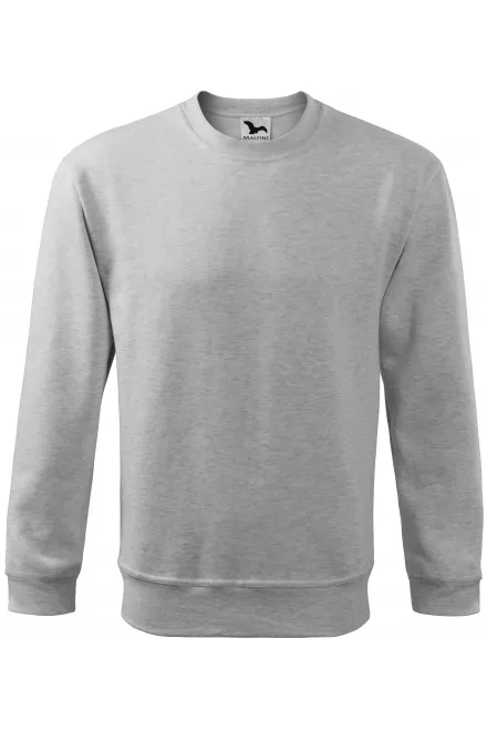 Meeste / laste dressipluus üle pea, ilma kapuutsita - helehall marmor, 3XL