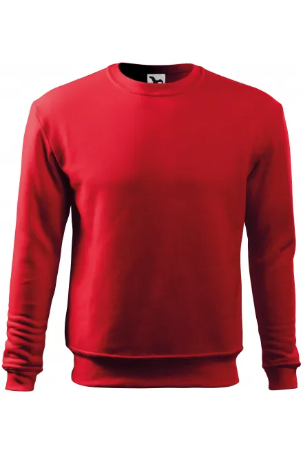 Meeste / laste dressipluus üle pea, ilma kapuutsita - punane, 3XL