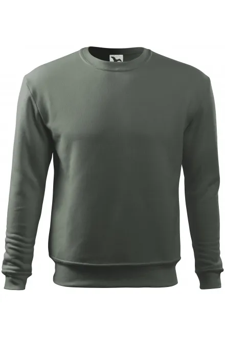 Meeste / laste dressipluus üle pea, ilma kapuutsita - tume kiltkivi, 3XL
