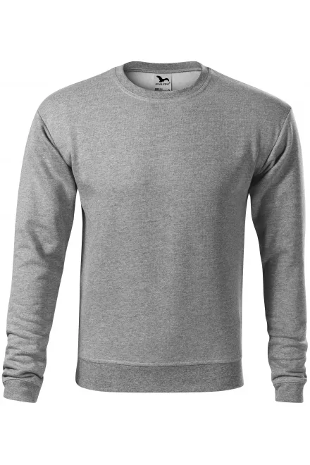 Meeste / laste dressipluus üle pea, ilma kapuutsita - tumehall marmor, 3XL
