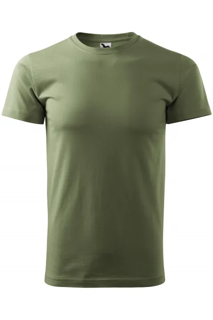 Meeste lihtne T-särk - khaki, XS