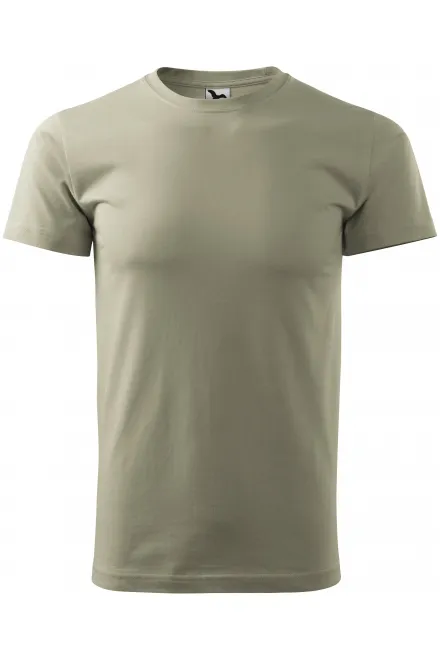 Meeste lihtne T-särk - särav khaki, XS