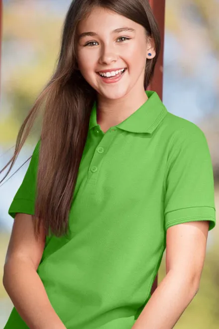 Lastele mõeldud polosärk, õunaroheline