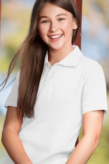 Lastele mõeldud polosärk, valge