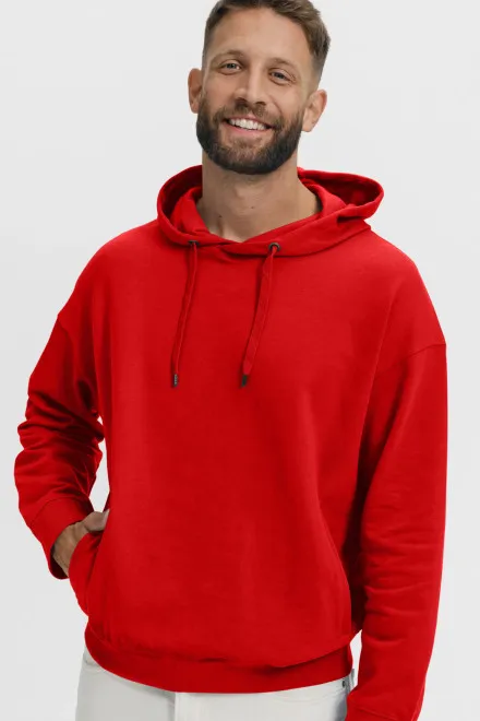 Mugav meeste kapuuts, punane