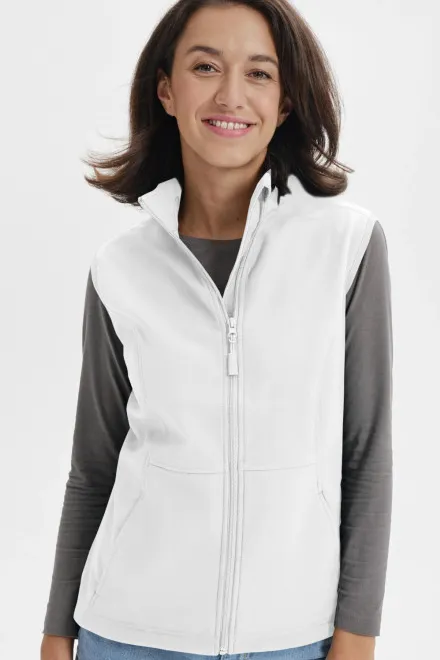 Naiste liibuv vest, valge