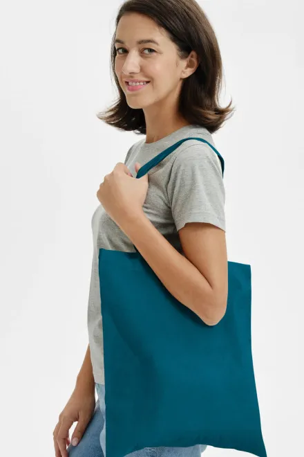 Väike poekott, petrol blue