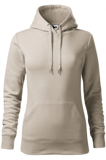 Naiste dressipluus kapuutsiga ilma lukuta - ice gray, XS