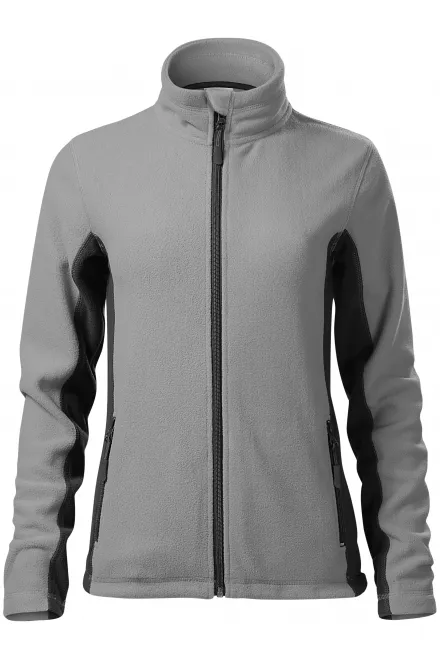 Naiste fliisist kontrastjope - helehall, M