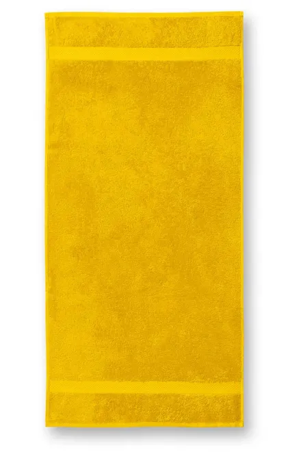 Puuvillane raske rätik, 70x140cm - kollane, 70x140cm